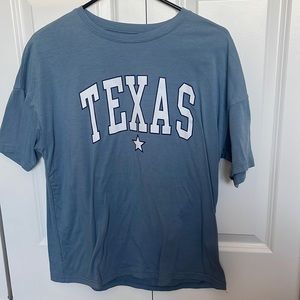 Texas blue tee S